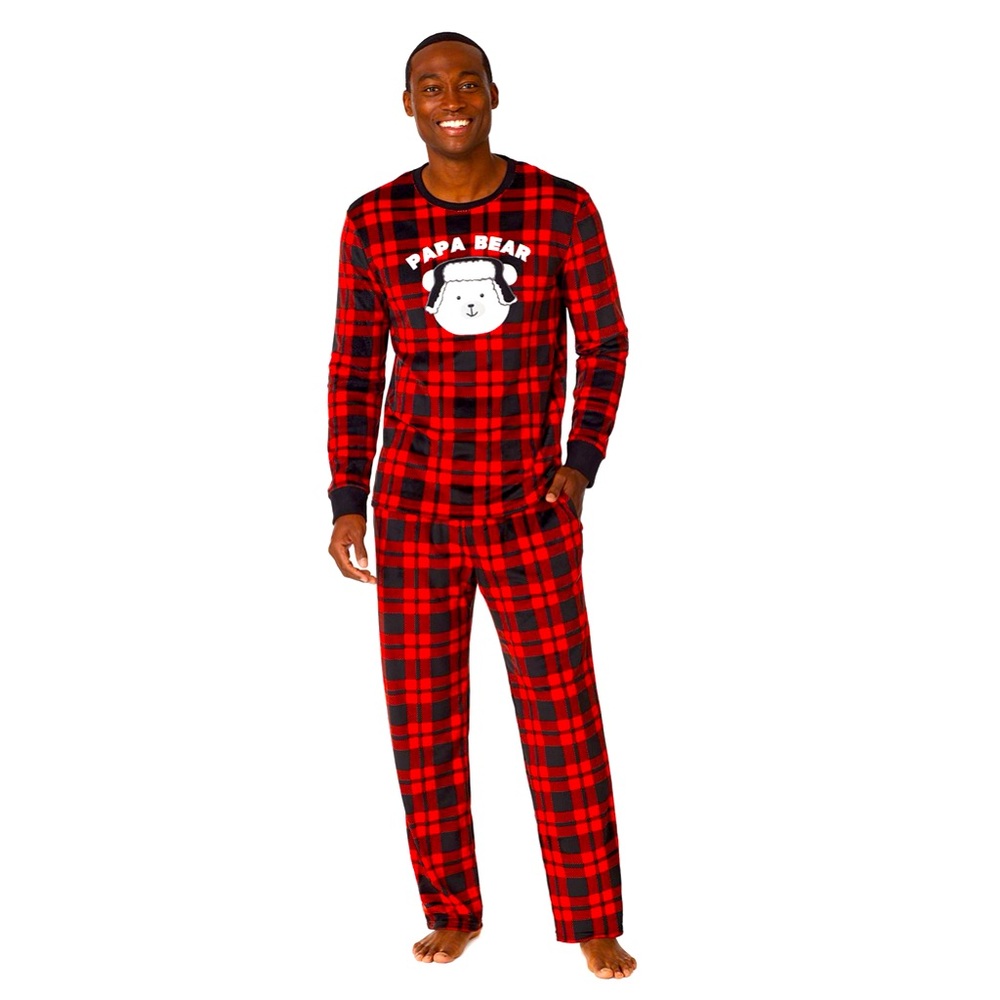 Jammies For Your Families : Men’s Soft Papa Bear 🐻 PJs